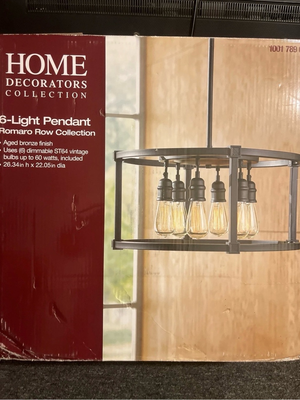 NEW Home Collection 6 Light Pendant